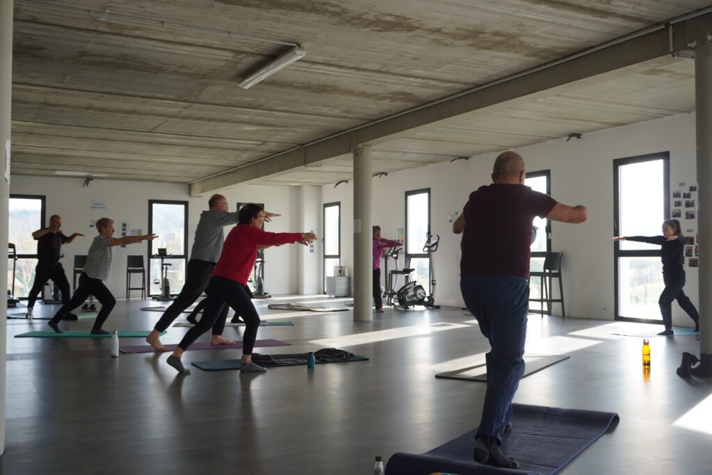 Les séances d’APA organisées par l’association CAMI se déroulent deux fois par semaine.