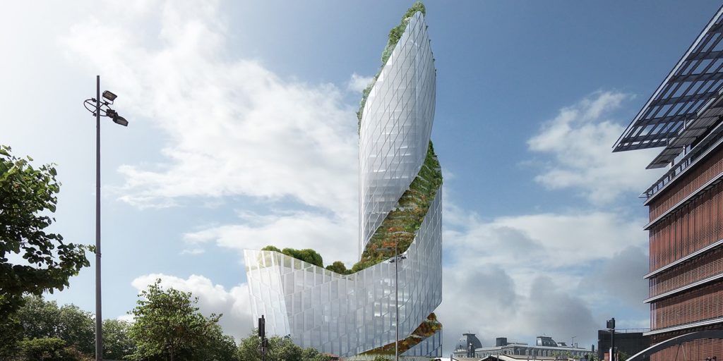 Les performances énergétiques et l’impact environnemental de la Tour Occitanie font l’objet de vifs débats. ©Compagnie de Phalsbourg  