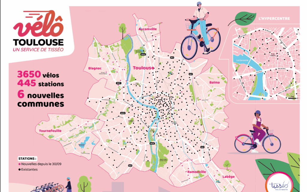 L’ensemble des stations avec l’ajout des six nouvelles communes